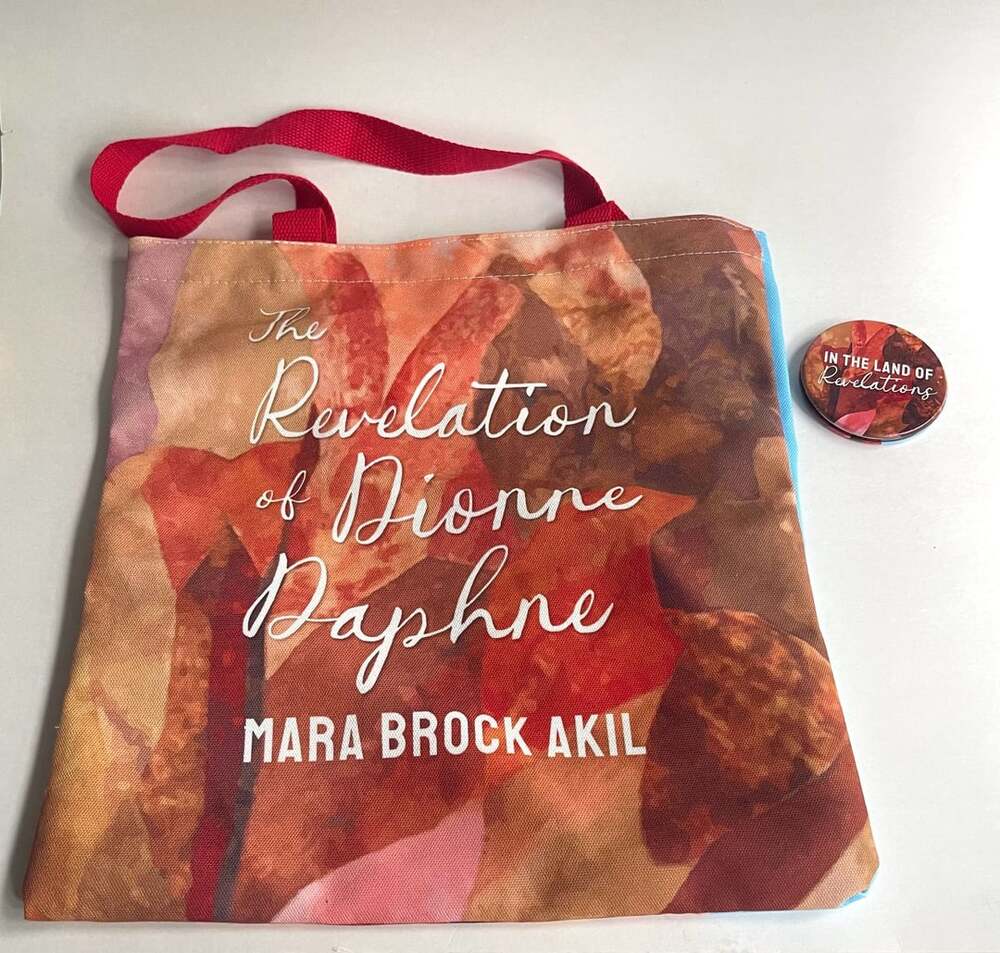 Mara Brock Akil The Revelation of Dionne Daphne Tote Bag with Mirror